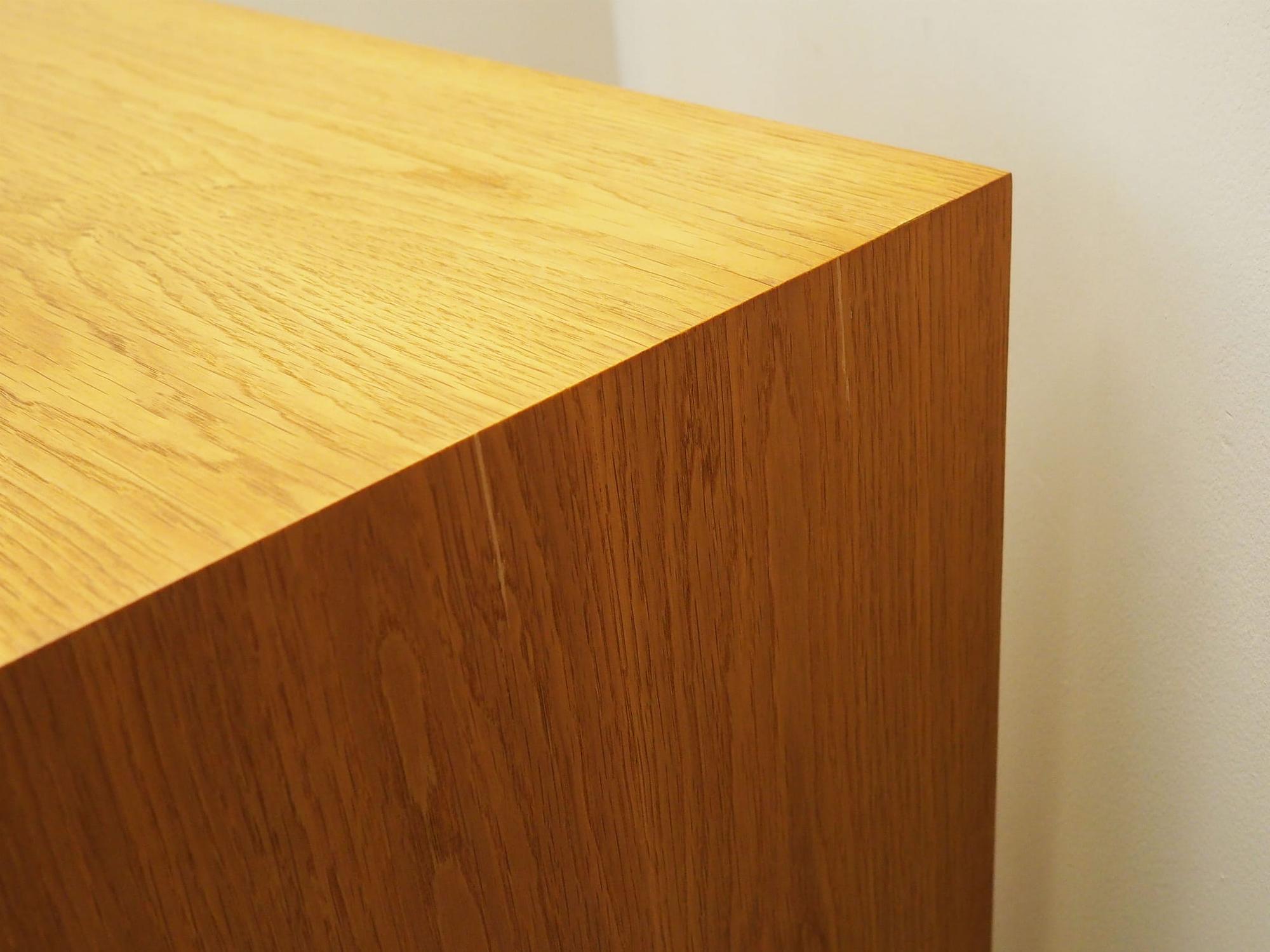 Sideboard Ash wood 1970s 13