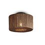 Deckenleuchte Iguazu Typ D Beige Eisen Jute 3