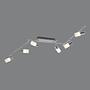 LED-Schiene mit Gelenken Silber Andere 150 x 24 x 8 cm 1