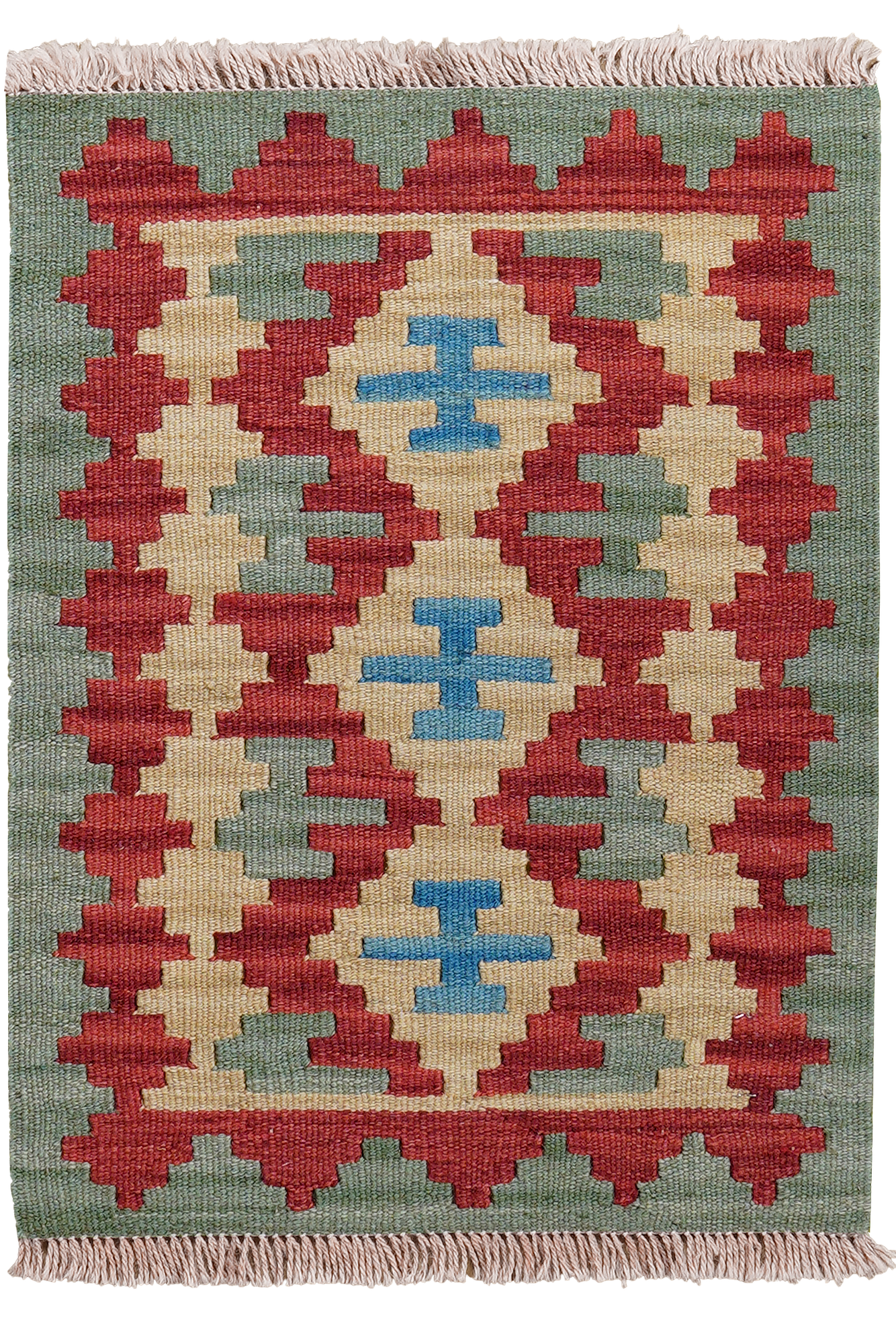 Kilim Gashgai Teppich Wolle Mehrfarbig 0
