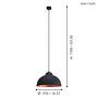 Truro Pendant Light 1-Light Steel Black 2