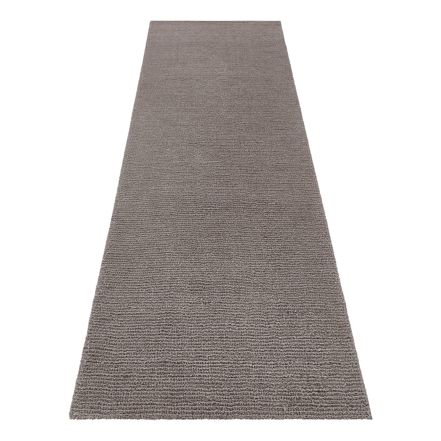 Supersoft Läufer Webstoff Taupe 1