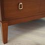 Vintage chest of drawers Mahogany Brown 1970s 11