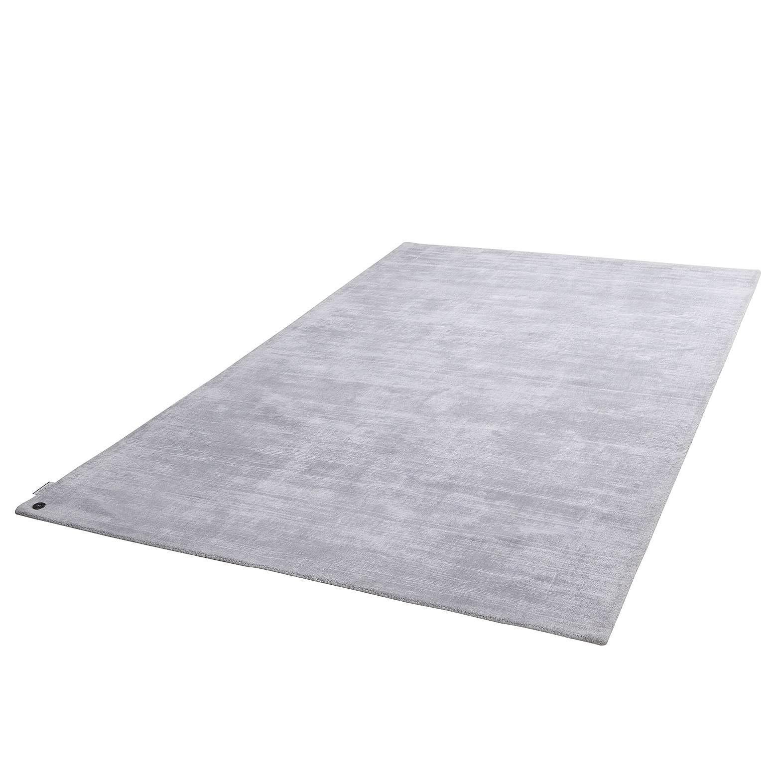 Shine Kurzflorteppich Silber 65 x 135 cm 1