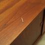 Vintage Sideboard Teakholz Braun 1970er Jahre 12