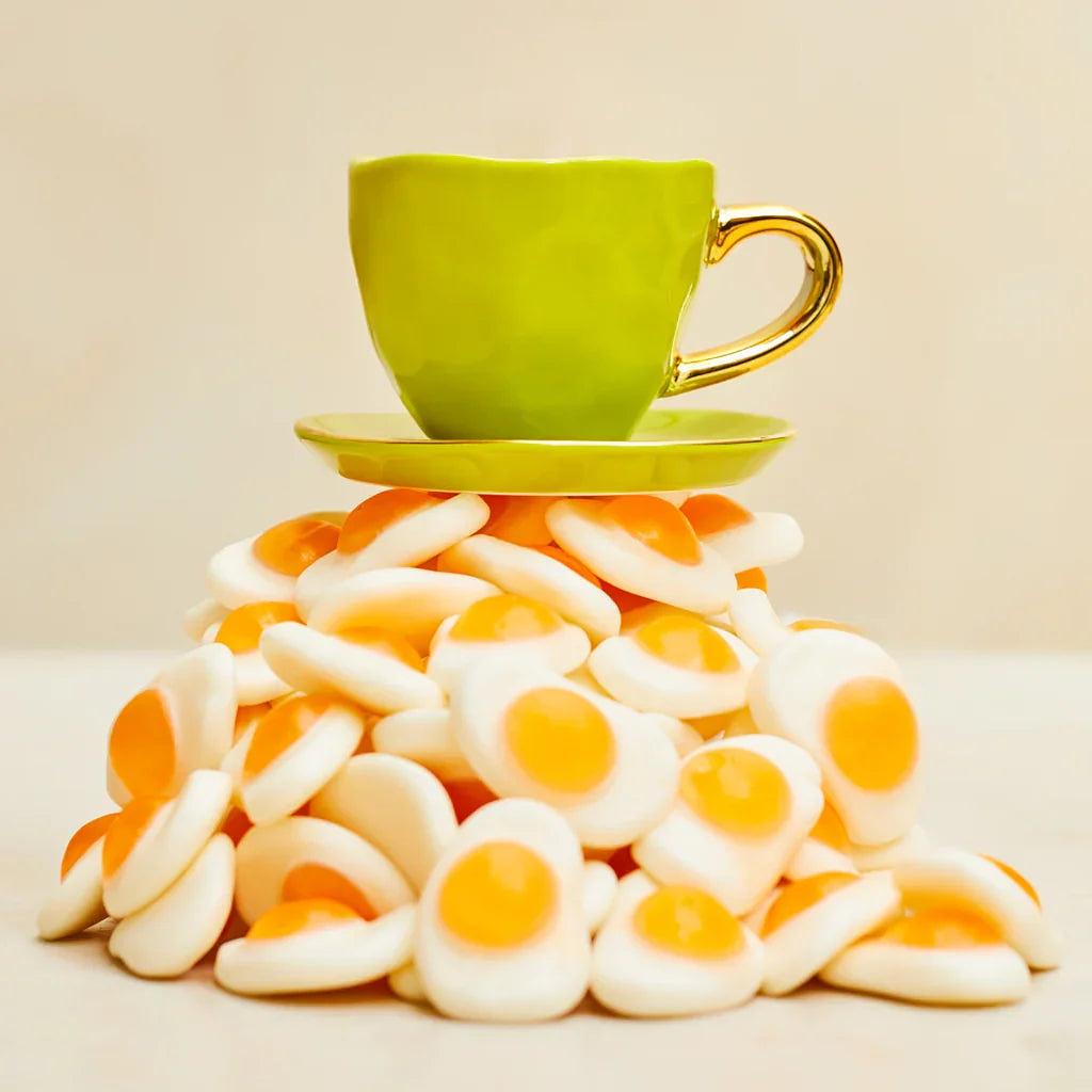 Guten Morgen Espressotasse Erbsgrün 1