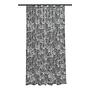 Duschvorhang Zebra Polyester Schwarz / Weiß 0