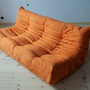 Togo Lounge Set 4-tlg. Textil Orange 1