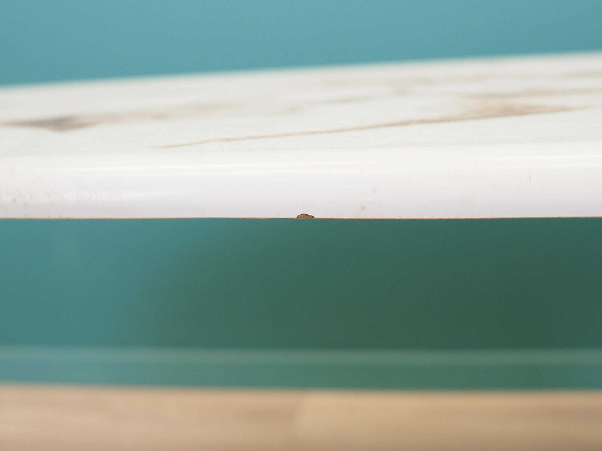 Vintage coffee table stone white 1970s 2