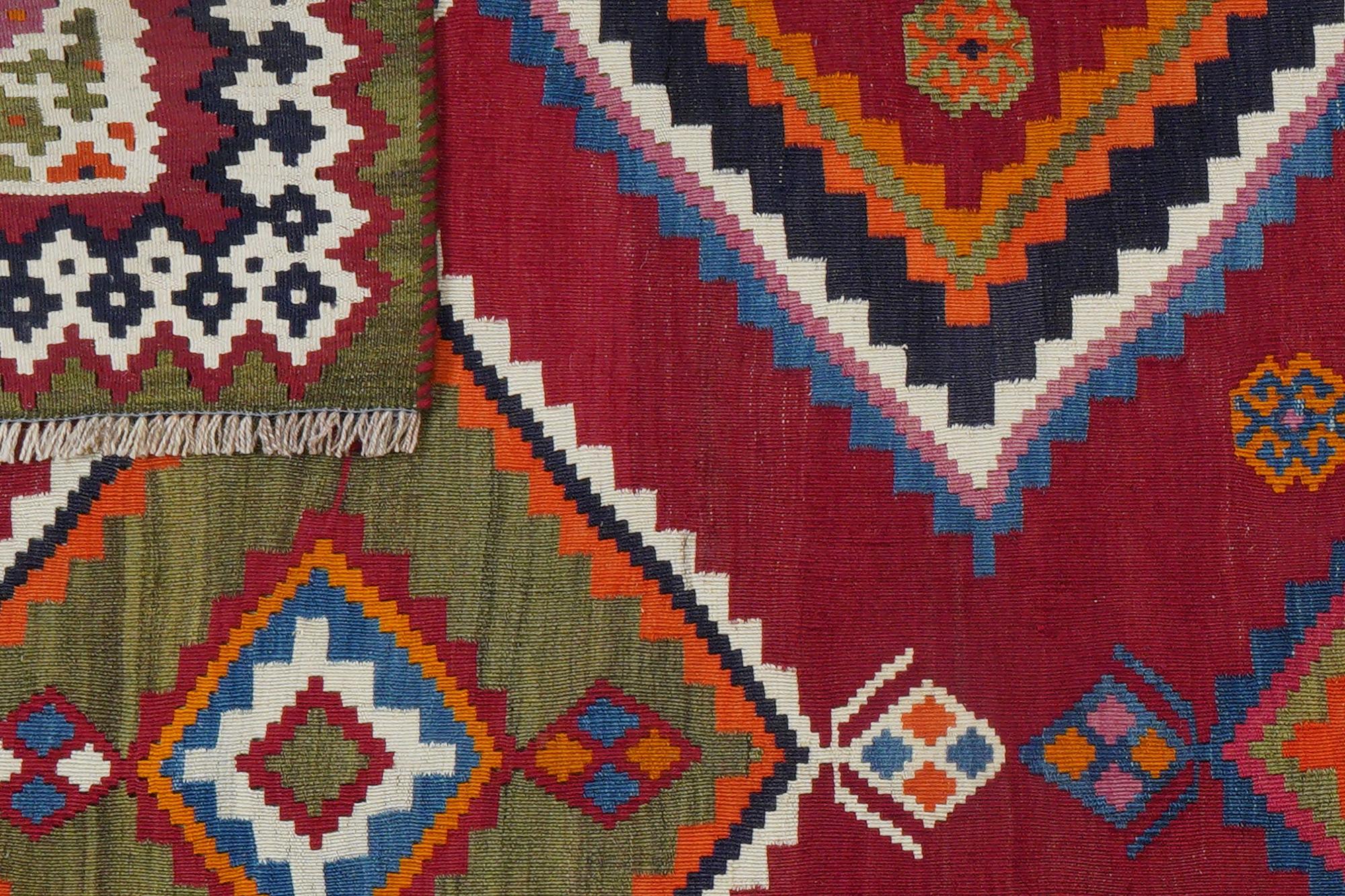 Kilim Gashgai Teppich Mehrfarbig 5
