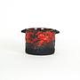 Ceramic vase Fat Lava 1960s 2