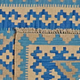 Kilim Gashgai Teppich Blau 4