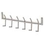Wandgarderobe Starkow Stahl Silber 1