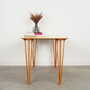Vintage Table Wood Beige 1970s 4