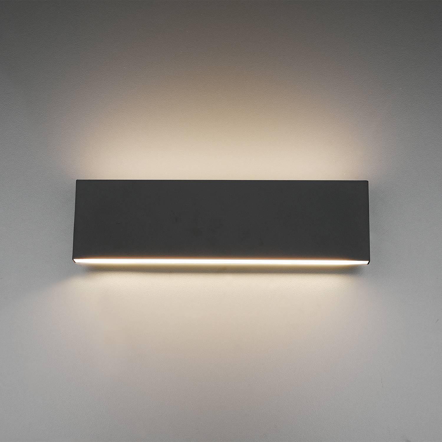 Concha LED-Wandleuchte Aluminium 2-flammig 3