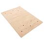 Gabbeh Uni Teppich Wolle Beige 60 x 90 cm 3