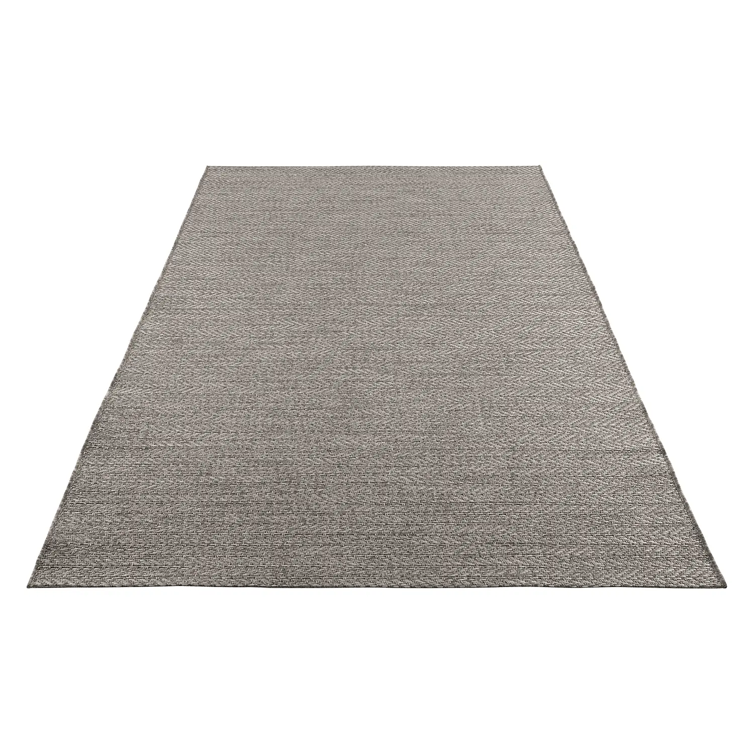 Caen In-/Outdoorteppich Grau 1