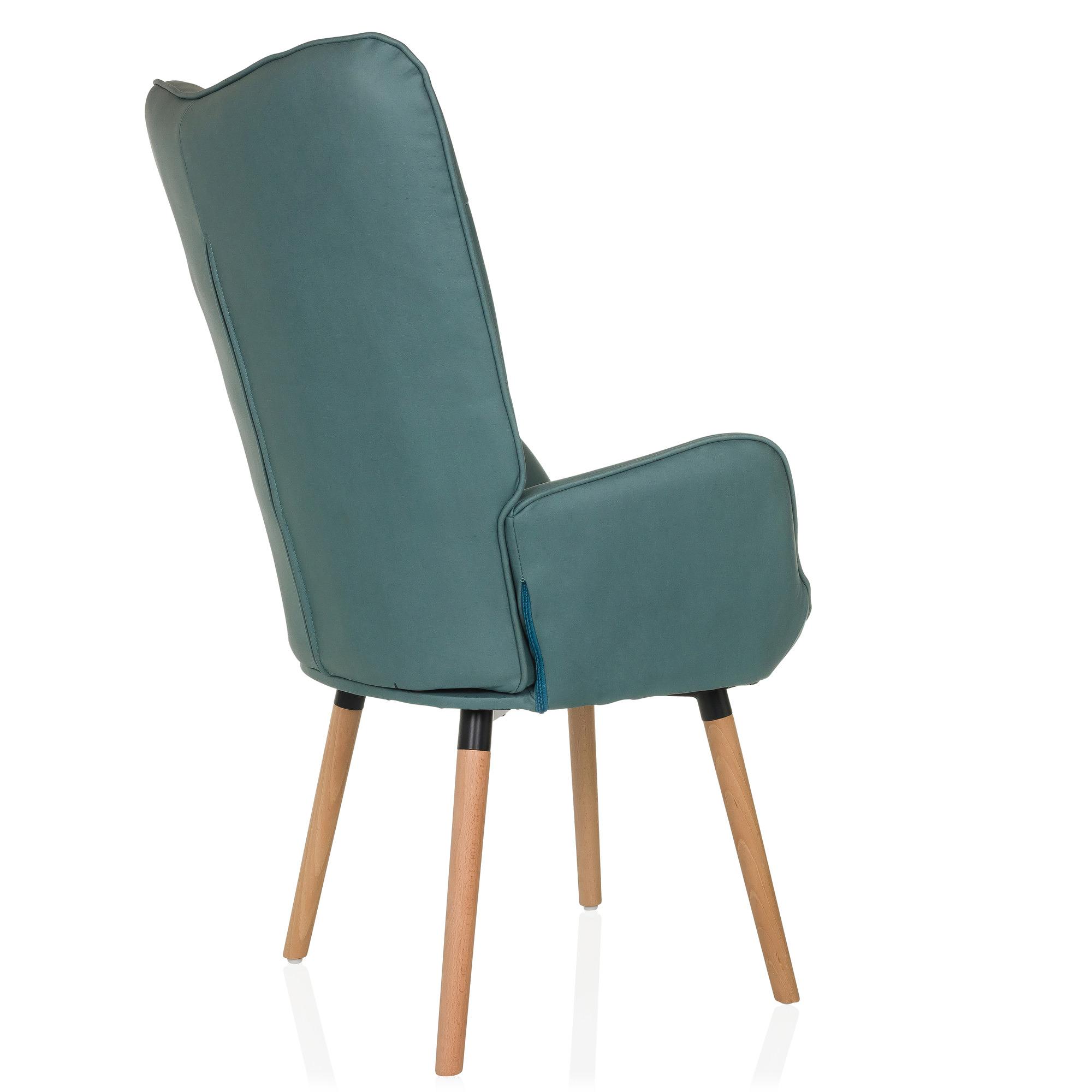 HAVENIO I Armchair Velvet Mint 5