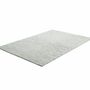 Wollteppich Schurwolle Grau 65 cm x 130 cm 1