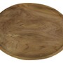 Serviertablett Holz Natur Braun 0