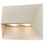 2-Flammig Wandleuchte Pontio Aluminium Beige 0