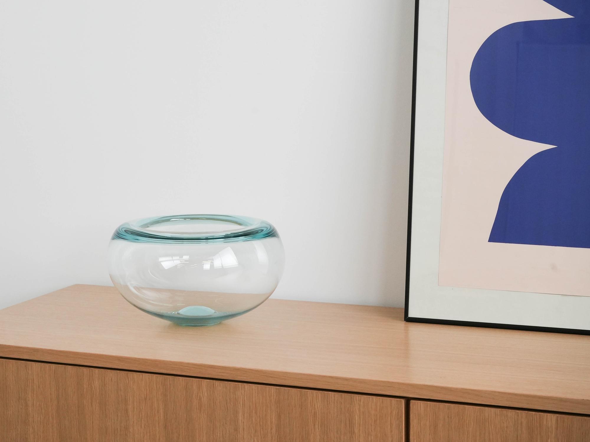 Provence Schale Türkis 1950er Jahre 1