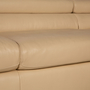 Courage Ecksofa Leder Creme 3
