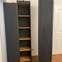 2x Tall Shelf Wood Blue 4