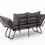 Viper Sofa 2-Sitzer Grau 9