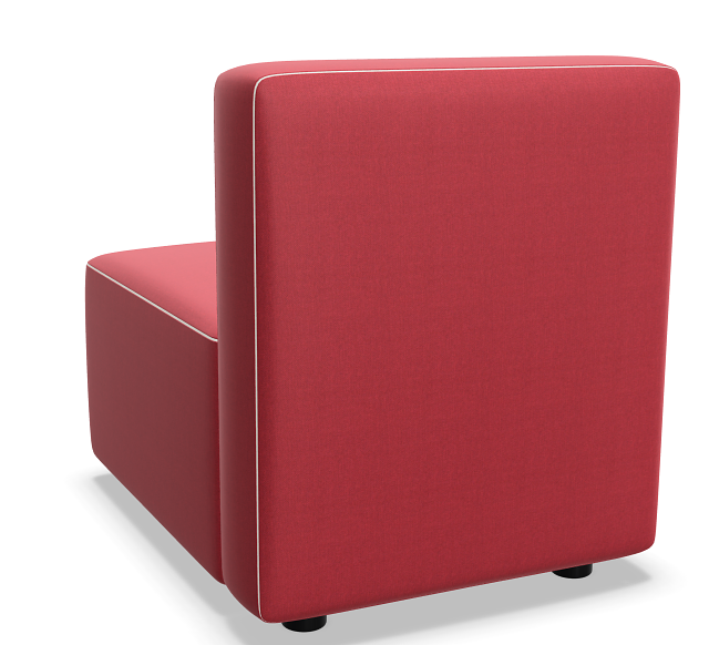Dado SF0301 Sofa Module 1-Seater Red 3