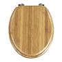 WC-Sitz Kilitten Bambus massiv 0