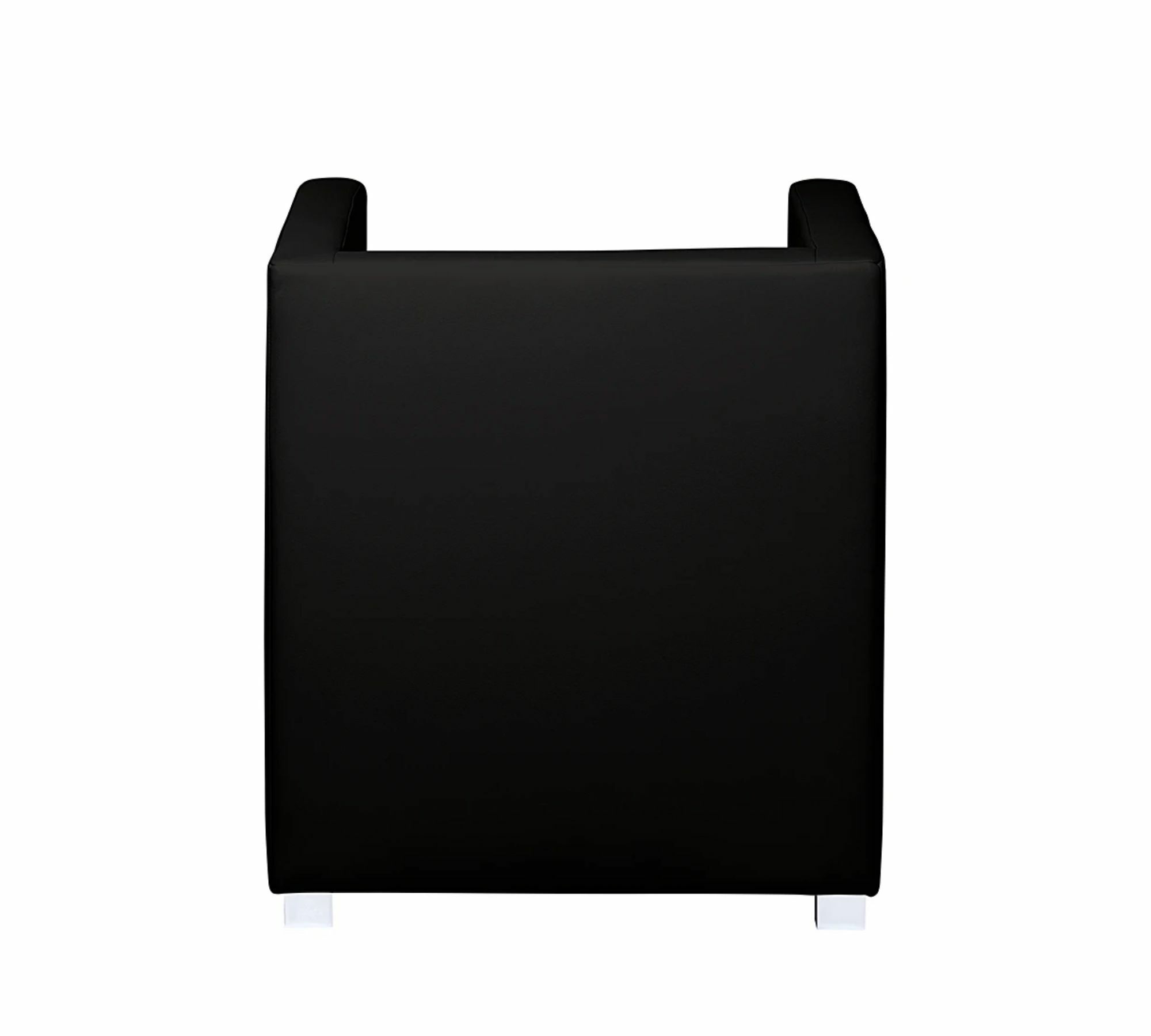 Sessel Kunstleder Schwarz 2