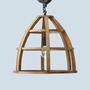 Pendelleuchte Holz Industriedesign 0