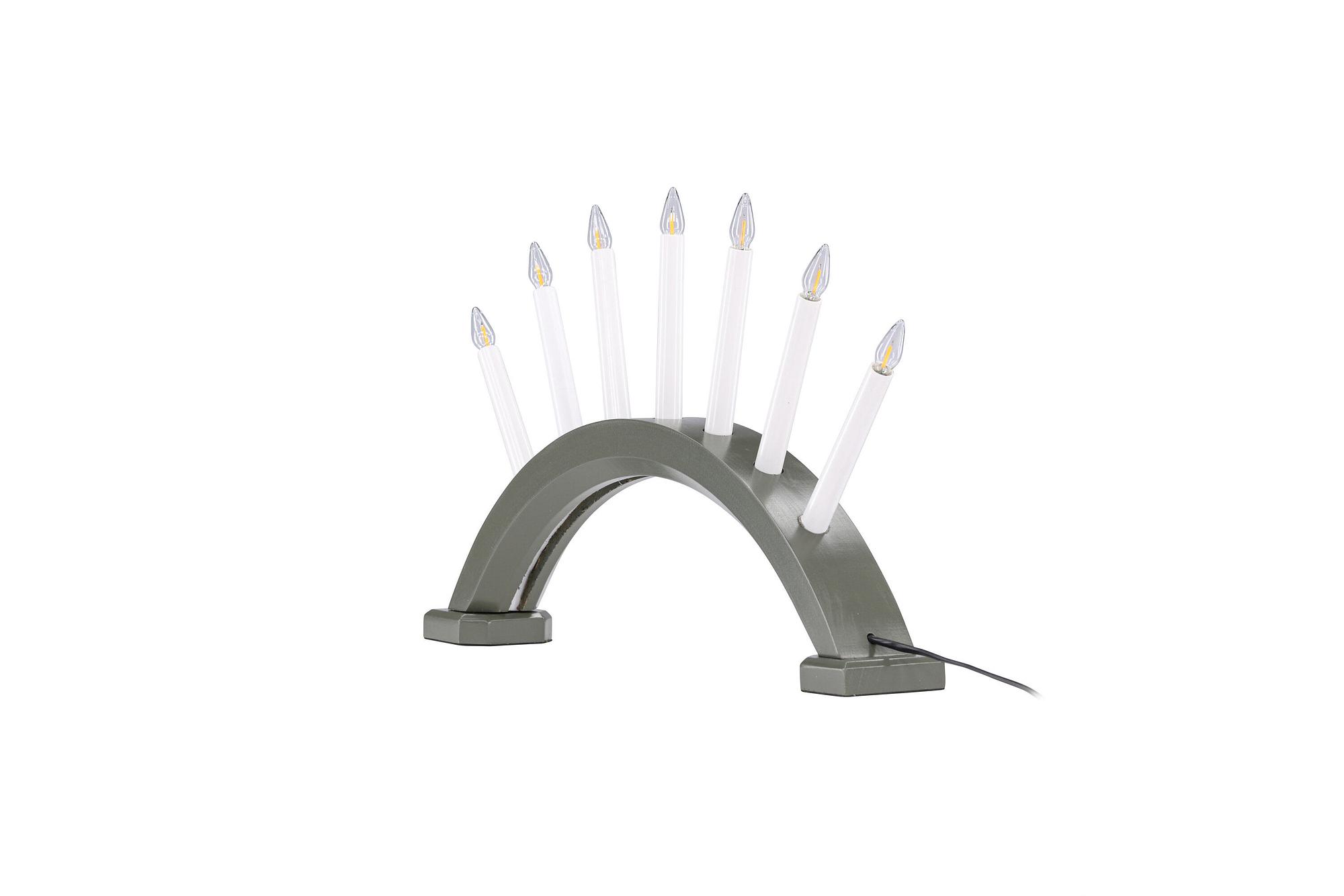 Kebnekaise Tischlampe Kiefernholz Grün Weiß 8