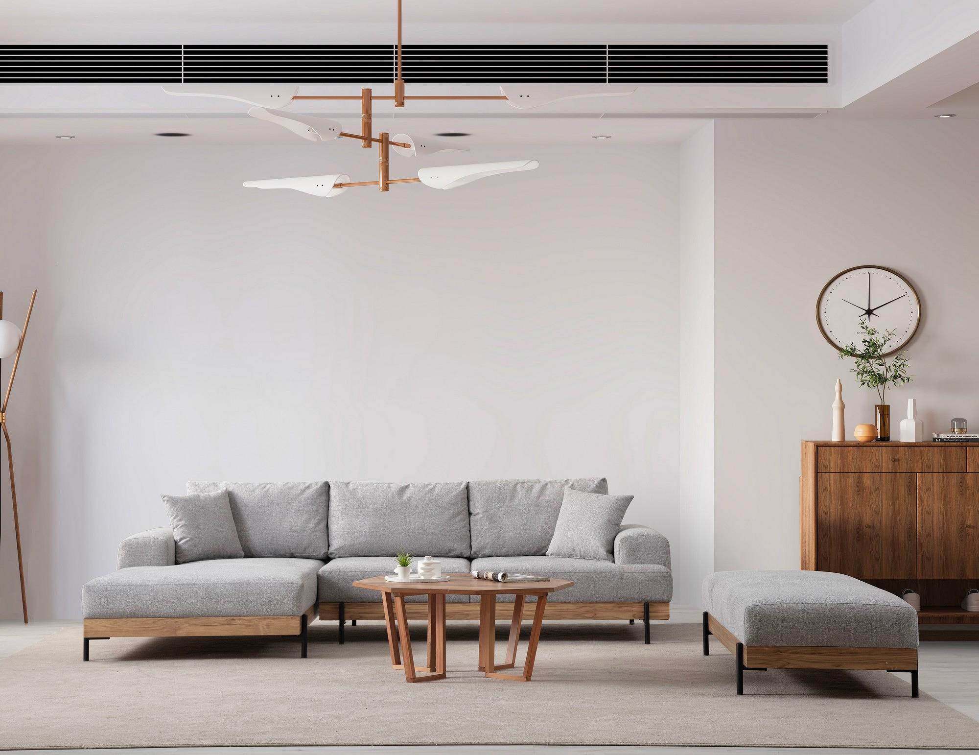 Eti Divano Angolare Sinistro Grigio 2