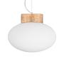 Mammut Pendant Lamp Travertine White Ø 30cm 0