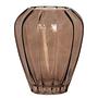 Selvik Vase Farbglas Braun 0