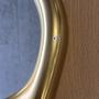 Wall Mirror Polspotten Melt Look Gold 1
