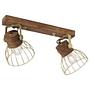 Wand und Deckenleuchte Alami II Braun 3