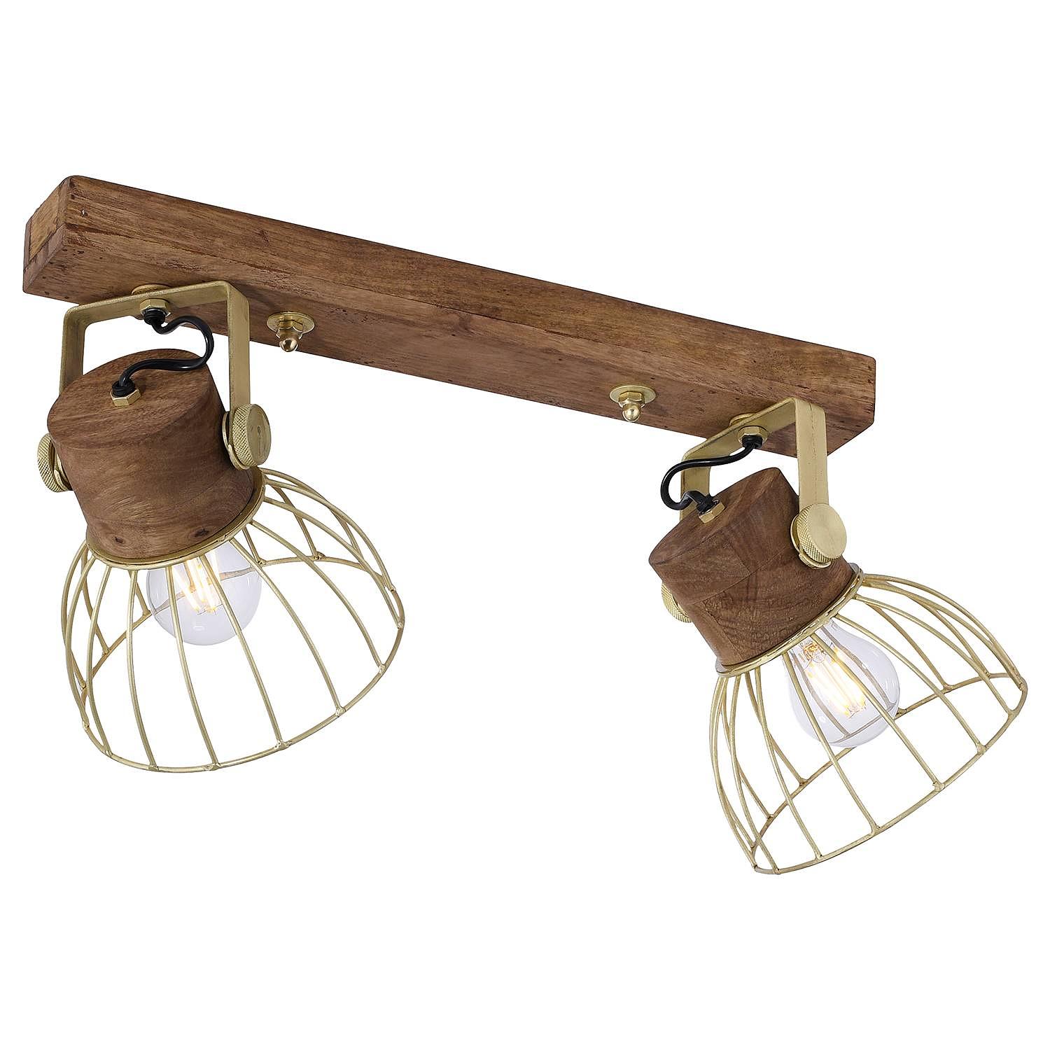 Wand und Deckenleuchte Alami II Braun 3