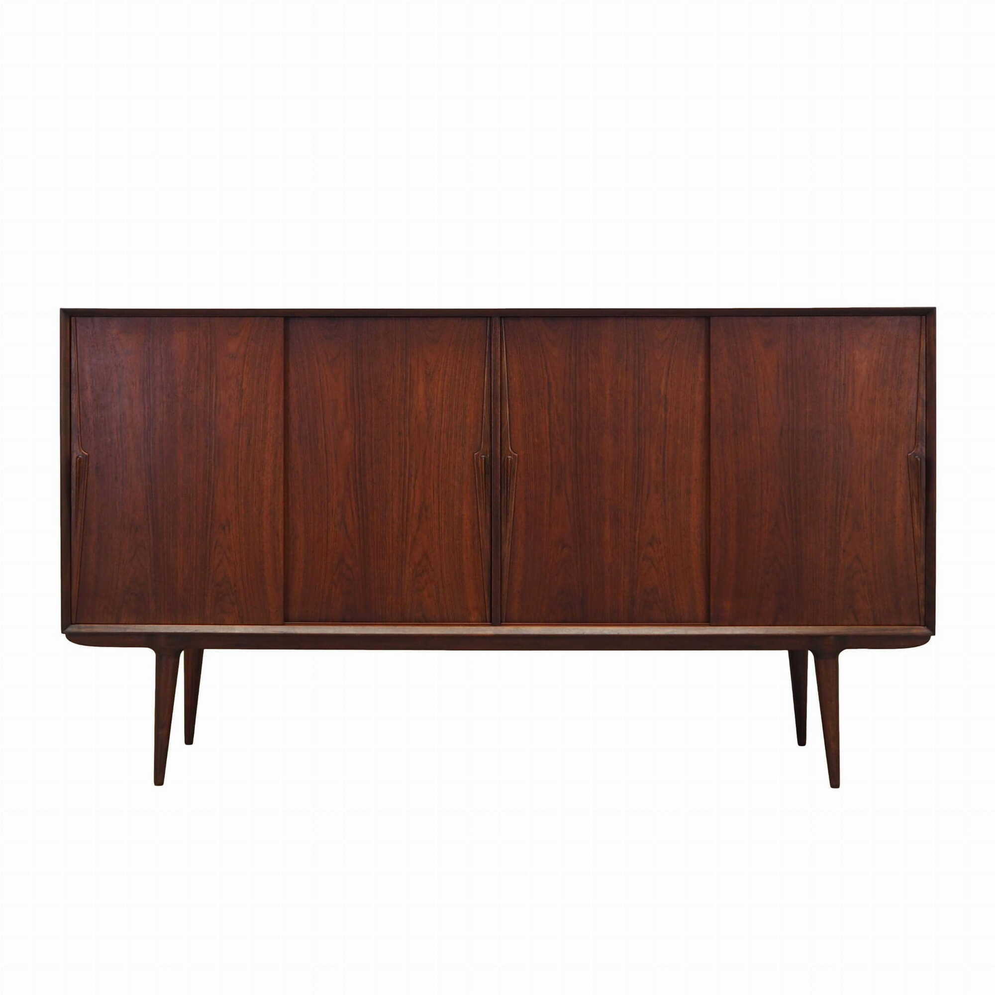 Highboard Rosenholz Braun 1970er Jahre 0