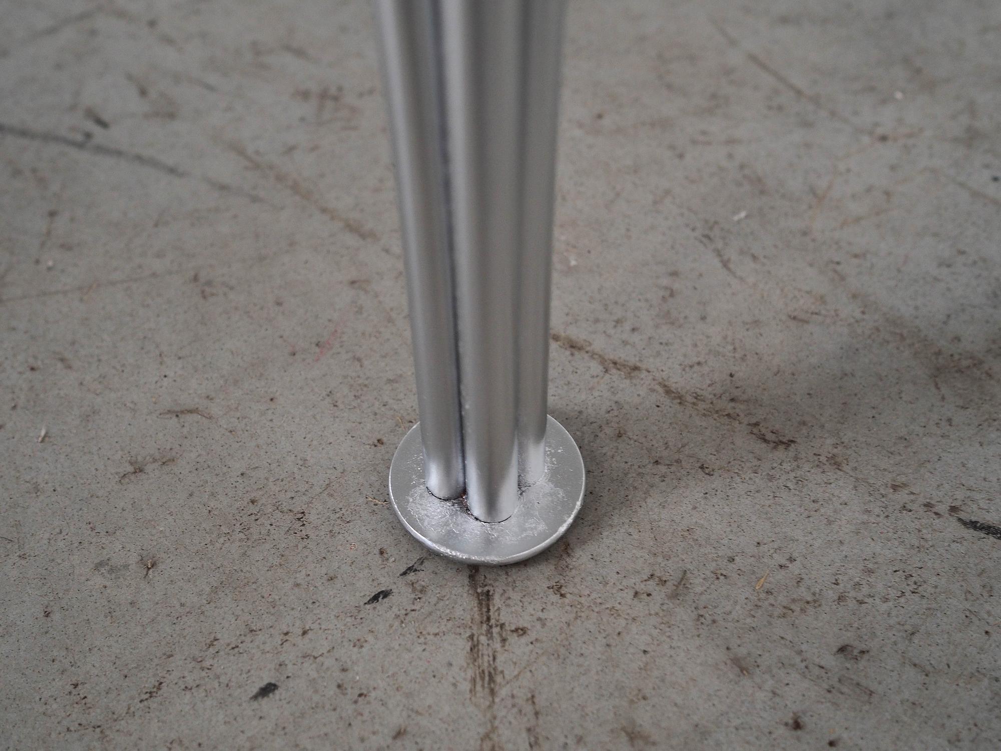 White table, Danish design, 1980s, manufactured i 6