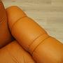 2x Space Age Armchair Orange 1960s 12