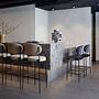 Series 430 Hocker Samt Taupe 1