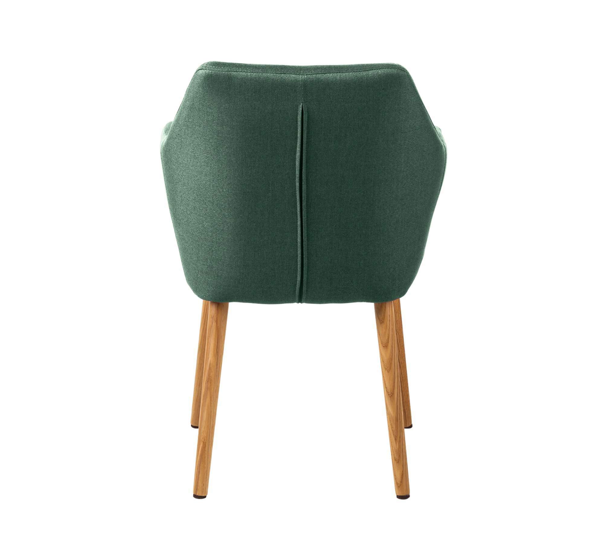 Armchair Solid wood Upholstery fabric Green 3