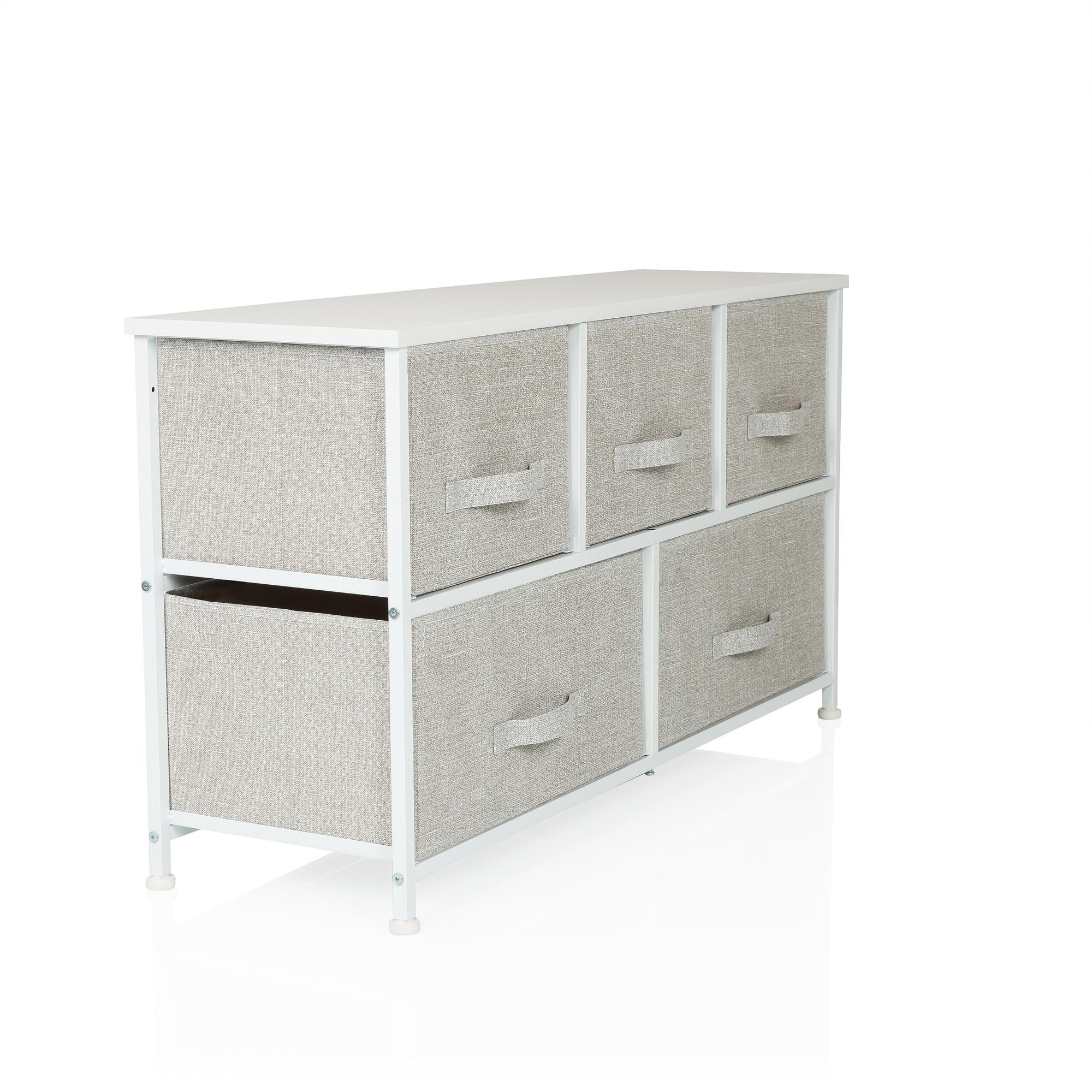 FOLDAR chest of drawers with 5 drawers Grey 5