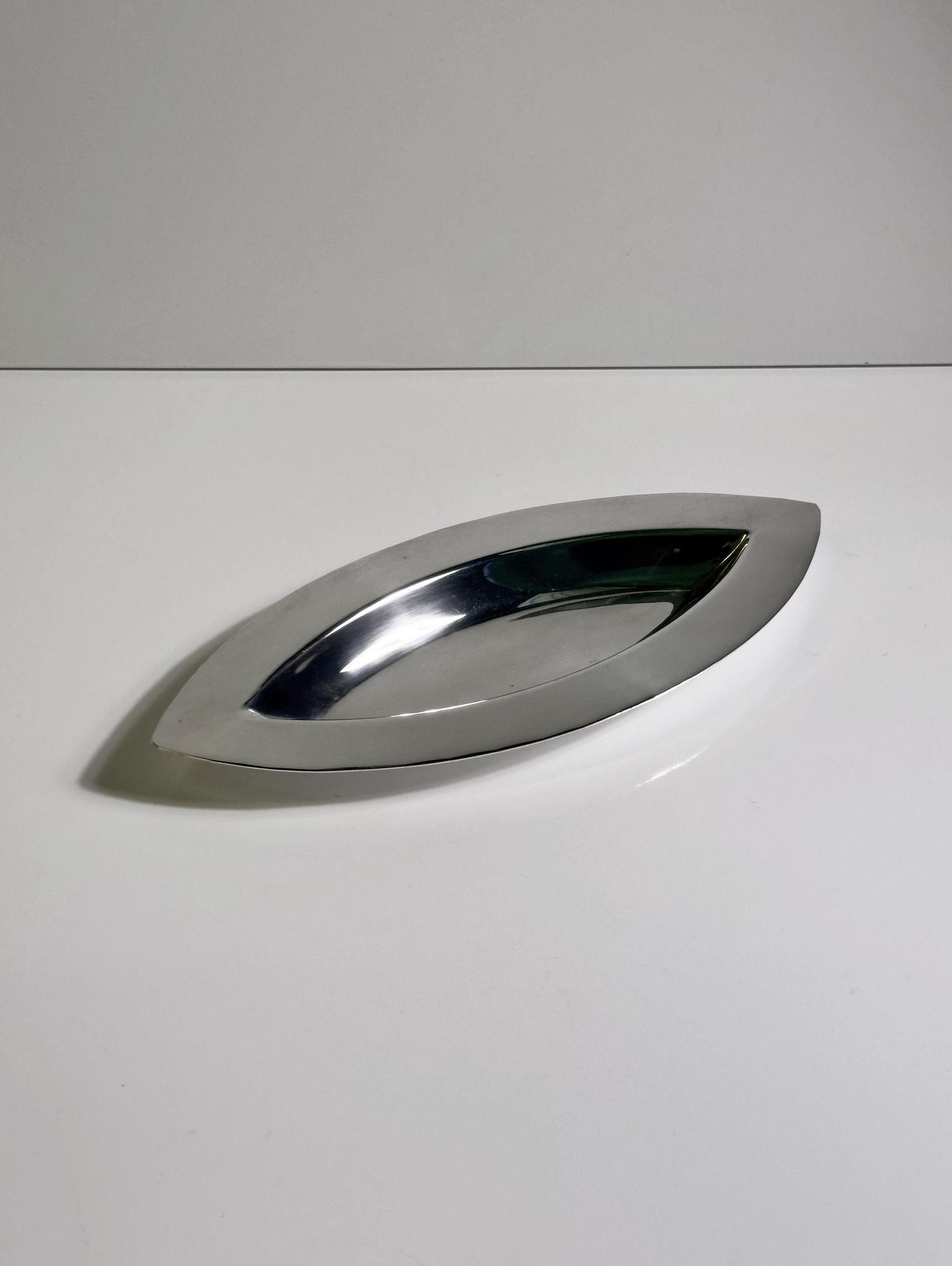 Vintage Piatto da portata argentato Argento Anni '80 0