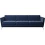 Osaka Sofa Getuftete Sitzfläche Tomelilla Stoff 3144 Blau 0