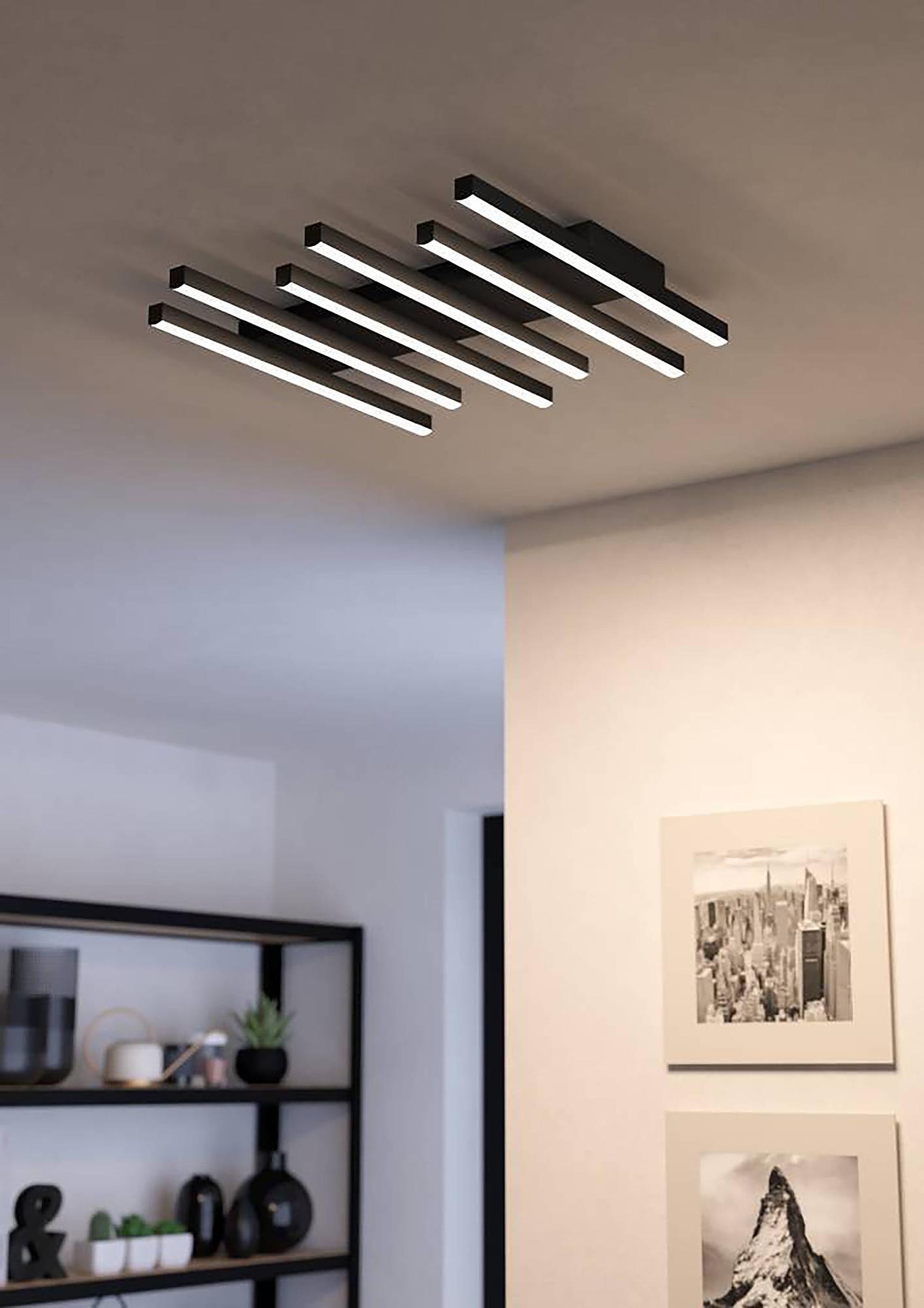 Padulari Deckenleuchte Stahl Polycarbonat 1-flammig 1