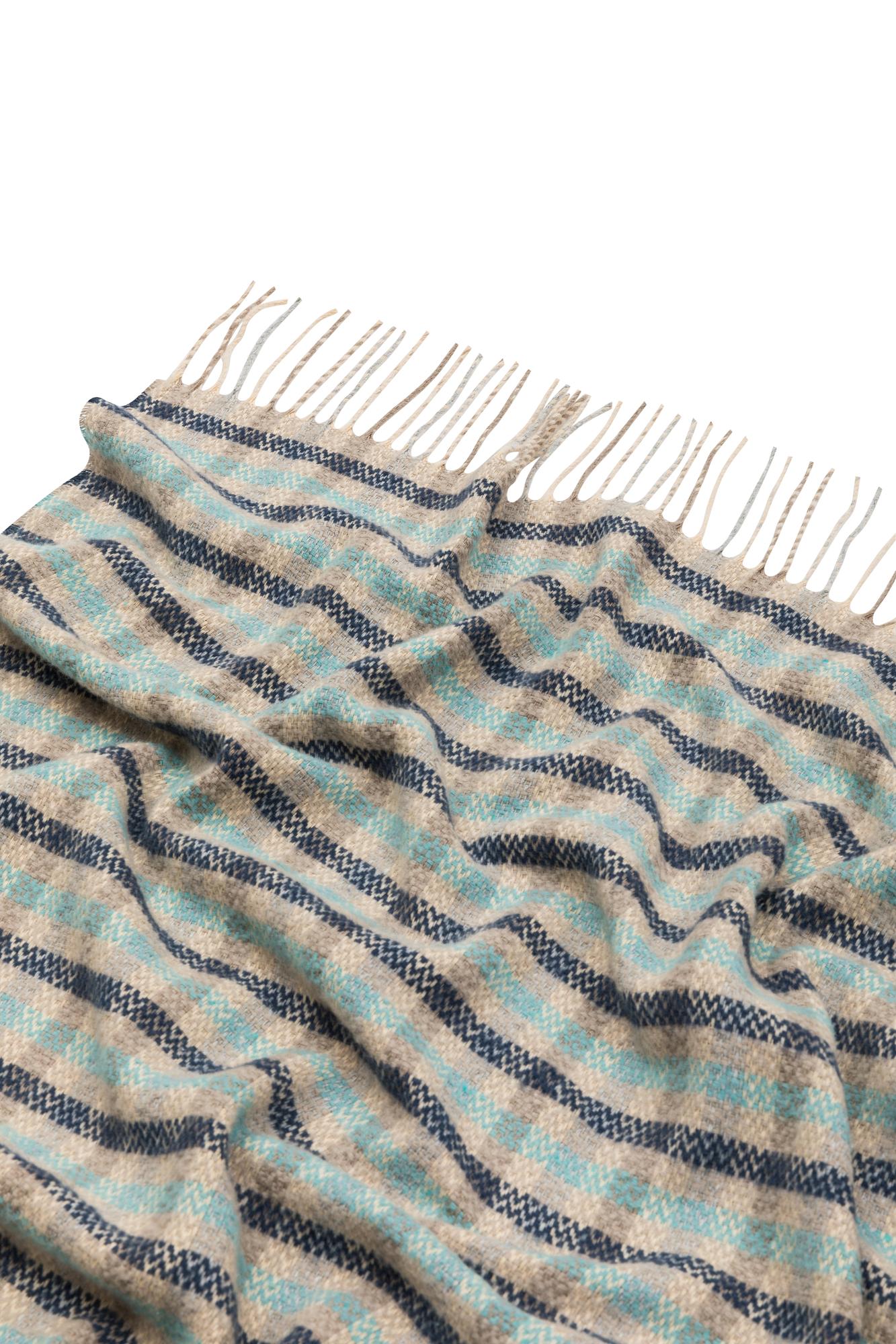 Ibiza Blanket Cotton Blue 3